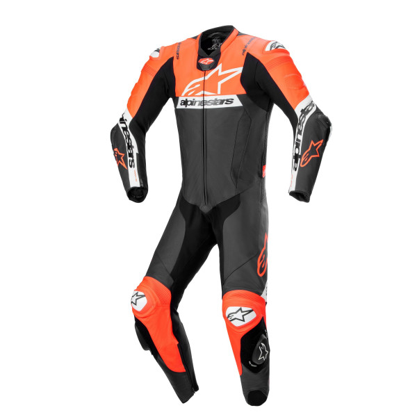 Alpinestars Alpinestars Missile V2 Ward 1 Pc Leather Suit Blk/R/Fluo White